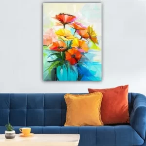 Image of 468631994_70100 Multicolor Decorative Canvas Painting