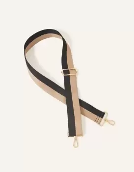 Image of Accessorize Womens Two Tone Bag Strap, Size: 5x135cm