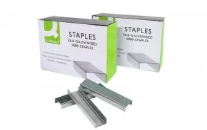 Image of Q Connect 26/6 Staples - 5000 Pack