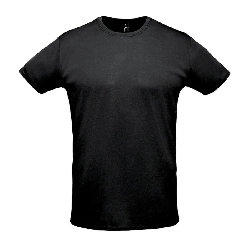 Image of SOL'S Mens Sprint T-Shirt in Black Size: XS Black Male XS