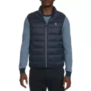 Image of Original PENGUIN FILLED VEST DARK SAPPHIRE - XL