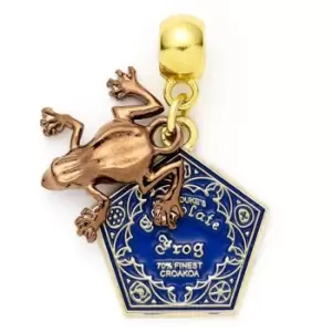 Image of Harry Potter Chocolate Frog Charm (One Size) (Blue/Gold)