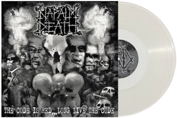 Image of Napalm Death The code is red ... long live the code LP transparent