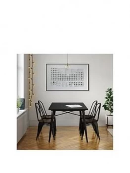 Image of Fusion 150 Cm Dining Table + 4 Chairs