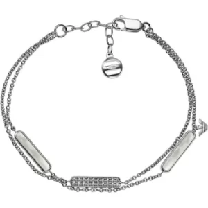Image of Emporio Armani EG3177040 Silver Bracelet