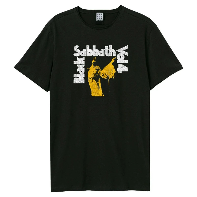 Image of Amplified Amplified Men Vol 4 Black Sabbath T-Shirt Size: X-Small Black XS Male 5063852067923