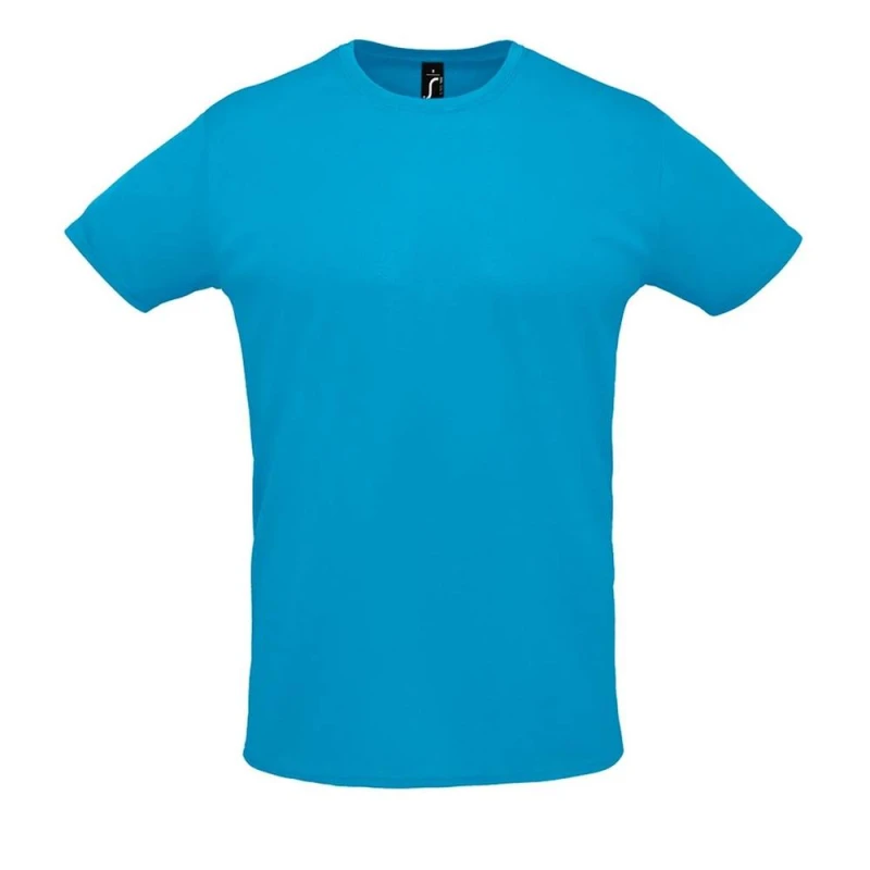 Image of SOL'S Mens Sprint T-Shirt in Aqua Size: Small Aqua Male S