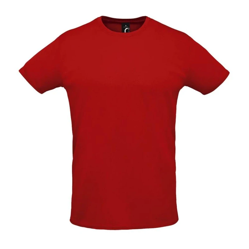Image of SOL'S Mens Sprint T-Shirt in Red Size: Small Red Male S