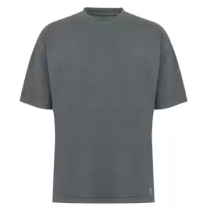 Image of Firetrap Washed Boxy T Shirt Mens - Grey