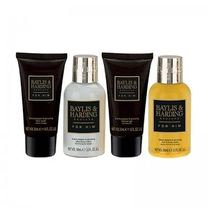 Image of Baylis Harding Black Pepper Ginseng Football Wash Bag