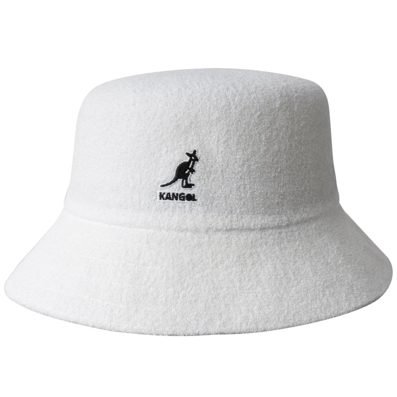 Image of Kangol Terry Towelling Bermuda Bucket Hat White unisex M