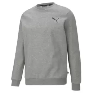 Image of Puma Essential Small Logo Sweatshirt Mens - Grey