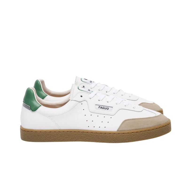 Image of Faguo Leather Trainers Faguo Lumbo Blanc Unisex 37