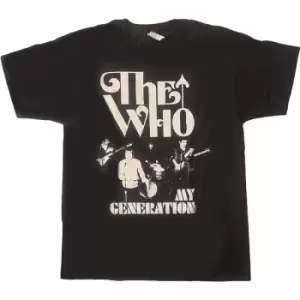 Image of The Who - Clap Hands My Generation Unisex XX-Large T-Shirt - Black
