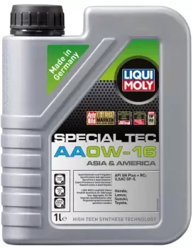 Image of LIQUI MOLY Engine oil Special Tec AA 0W-16 21322