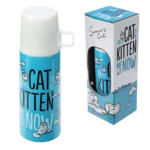 Image of Simons Cat Design Funky 350ml Flask