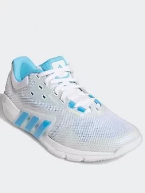 Image of adidas Dropset Trainers, White/Grey, Size 5, Women