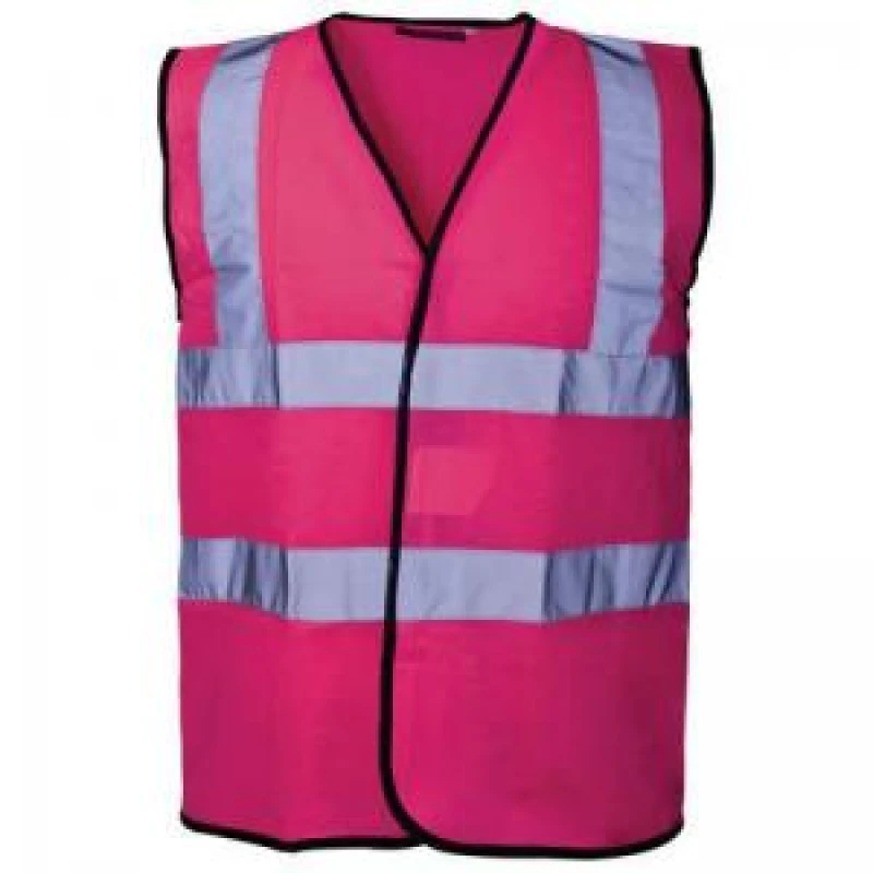 Image of ESE Direct Pink Reflective Vest - Size Large 405436 Hi Vis Clothing