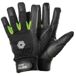 Image of 517 TEGERA SYNTHETIC LEATHER GLOVES BLACK SIZE 10
