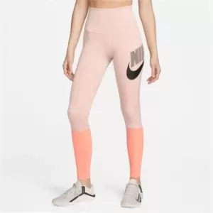 Image of Nike Nk One Df Hr Tght Dnc - Pink