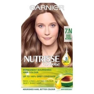 Image of Garnier Nutrisse Nude Hair Dye 7.132 Dark Blonde
