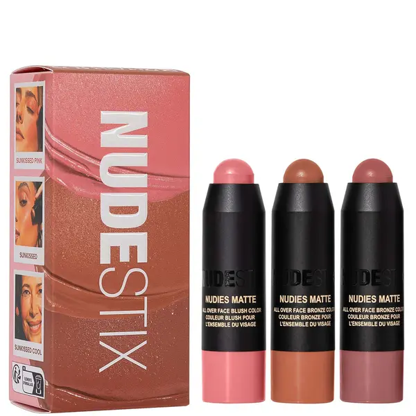 Image of NUDESTIX Sunkissed Blush & Bronze 3 Piece Mini Nudie Kit