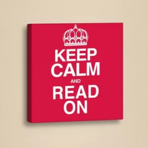 Image of SLO048 Fuchsia White Decorative Canvas Painting