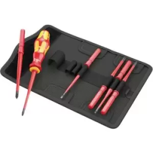 Image of Wera Kompakt VDE 7 VDE Screwdriver set 7 Piece Phillips, Torx, Slot, Allen, Plus/Minus