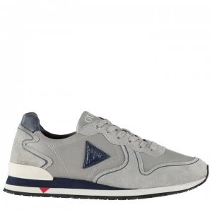 Image of Guess New Glory Mens Trainers - Grey