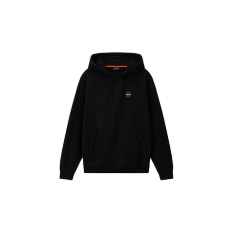 Image of Hooded sweatshirt Napapijri B-Badge H Noir Male S