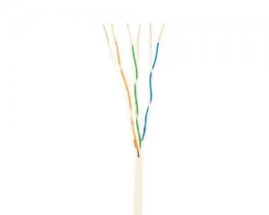 Image of Zexum 3 Pair 6 Core Round White CCS Telephone Cable - 5 Meter