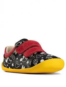 Image of Clarks X Mickey Mouse Roamer Shoe - Black