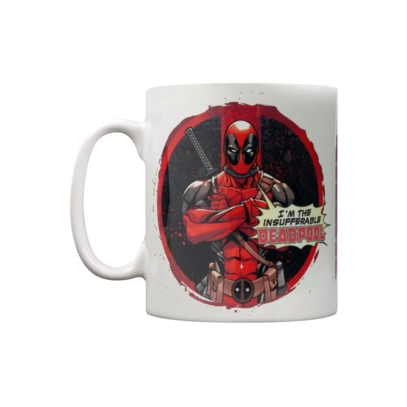 Image of Deadpool Insufferable Mug Off White unisex