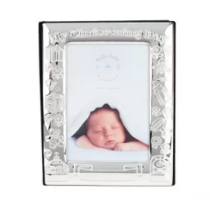 Image of Silverplated My Christening Day Photo Album