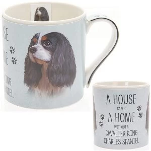 Image of Fine China Cavalier King Charles Spaniel Mug By Lesser & Pavey