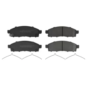 Image of Brake Pad set ADC44272 by Blue Print Front Axle
