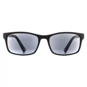 Image of Rectangle Black Grey Readers +2.50 Sunglasses