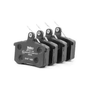 Image of VALEO Brake pad set AUDI,FIAT,ALFA ROMEO 301125 0060743565,0060743578,0060760120 60743565,60743578,60760120,77362187,9945750,443698451,443698451A