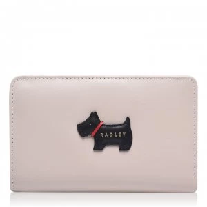 Image of Radley Heritage Medium Bifold Purse - Dove Grey