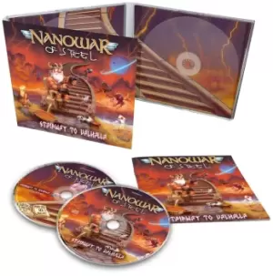 Image of Nanowar Of Steel Stairway to Valhalla CD multicolor