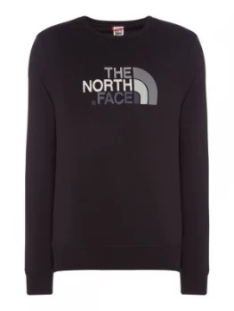 Image of Mens The North Face Drew Peak Crew Neck Sweat Black