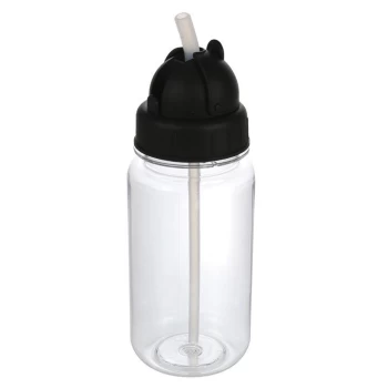 Image of Regatta 0.35 Litre Tritan Straw Bottle - Clear/Black
