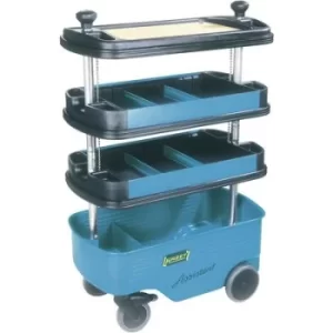 Image of Hazet 166 C Workshop trolley Colour:Black, Blue