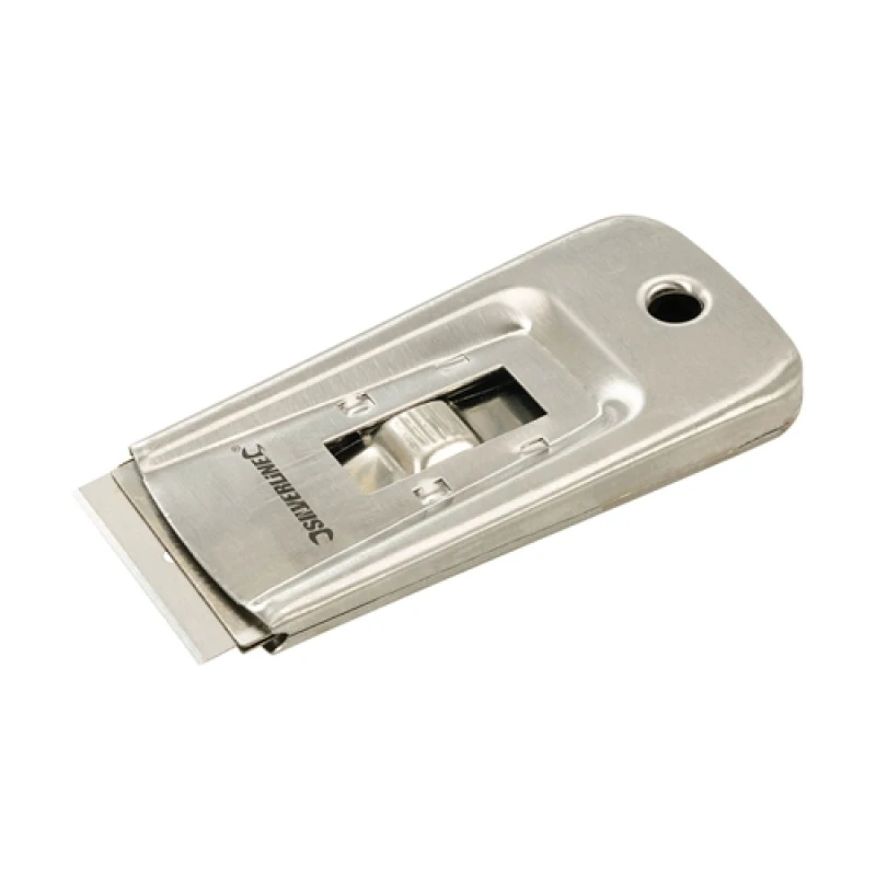 Image of Silverline Retractable Steel Window Scraper - 100mm