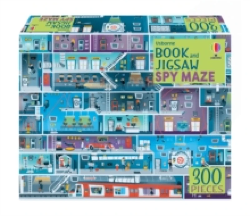 Image of Usborne Book and Jigsaw Spy Maze Paperback / softback