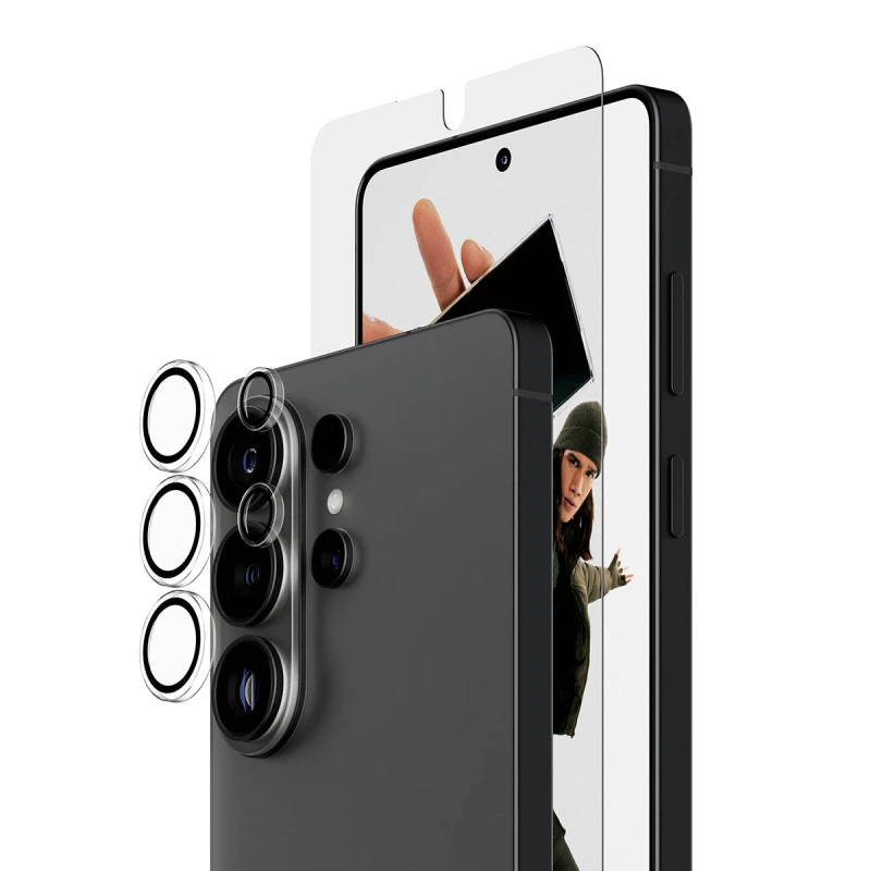 Image of PanzerGlass PanzerGlass Hoops 2-in-1 Bundle Samsung Galaxy S26 Ultra UltraWide Fit PG62587