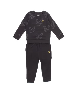 Image of lyle & scott vintage Boys Black cotone