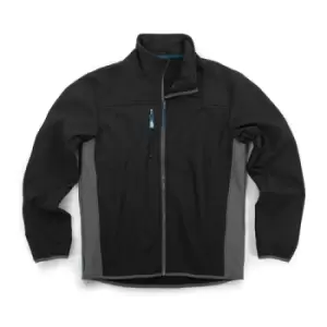 Image of Tough Grit 2-Tone Softshell Black / Charcoal - XL