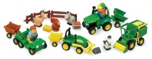Image of Tomy John Deere Farm Adventure Playset Pig