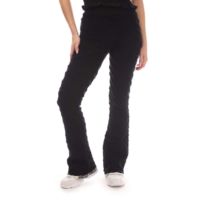 Image of Ambush Monogram Knit Pants - Black 8